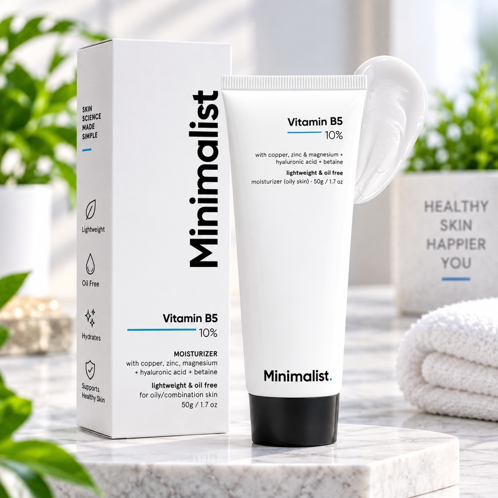 Minimalist Vitamin B5 Moisturizer – 50 g / 1.7 oz