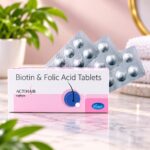 Actihair Hair care Biotine Folic Acide Tablets (30 Tabs)