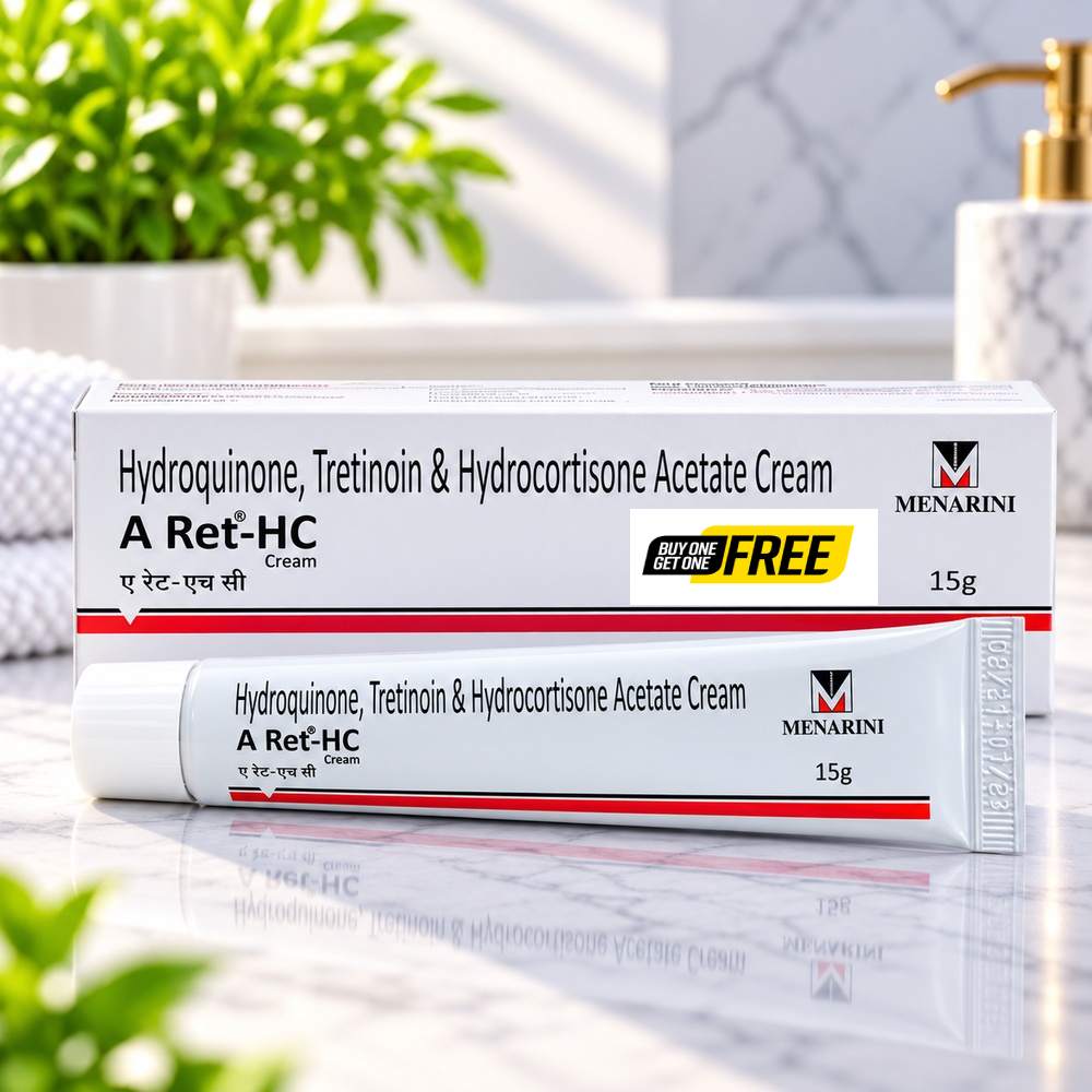 A-ret HC 1% Cream Triple-Skin Formula Cream