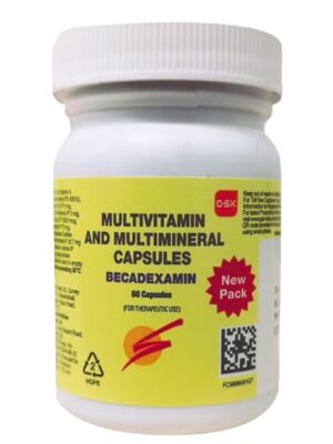 Becade-xamin Multivitamin & Multimineral Soft Gelatin Cap 60 Capsule