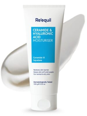 Ceramide & Hyaluronic Acid Moisturiser For Face Barrier Repair Cream Suitable For Normal To Dry Skin 100G