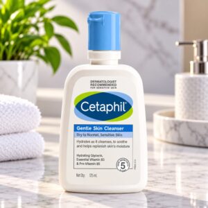 Ceta-phil Face Wash Gentle Skin Cleanser for Dry to Normal, Sensitive Skin, 125 ml