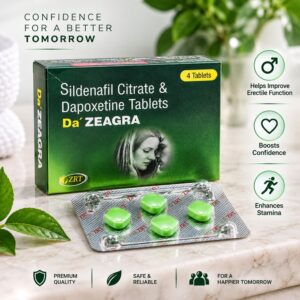 DA Zeagra Packs For Male Performance Tabs for Get Hard Fast Acting /Rock Hard