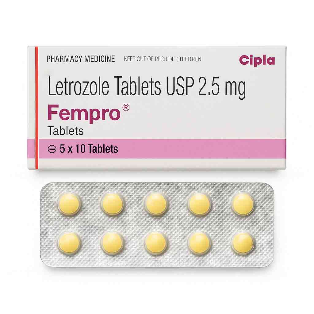 Fempro Letro Zole Tabs 2.5m.g - Image 2