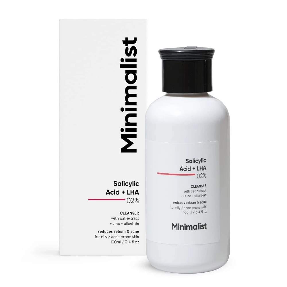 Minimalist 2% Salicylic Acid Face Wash 100ml Anti-Acne Cleanser | Oil & Sebum - Image 2