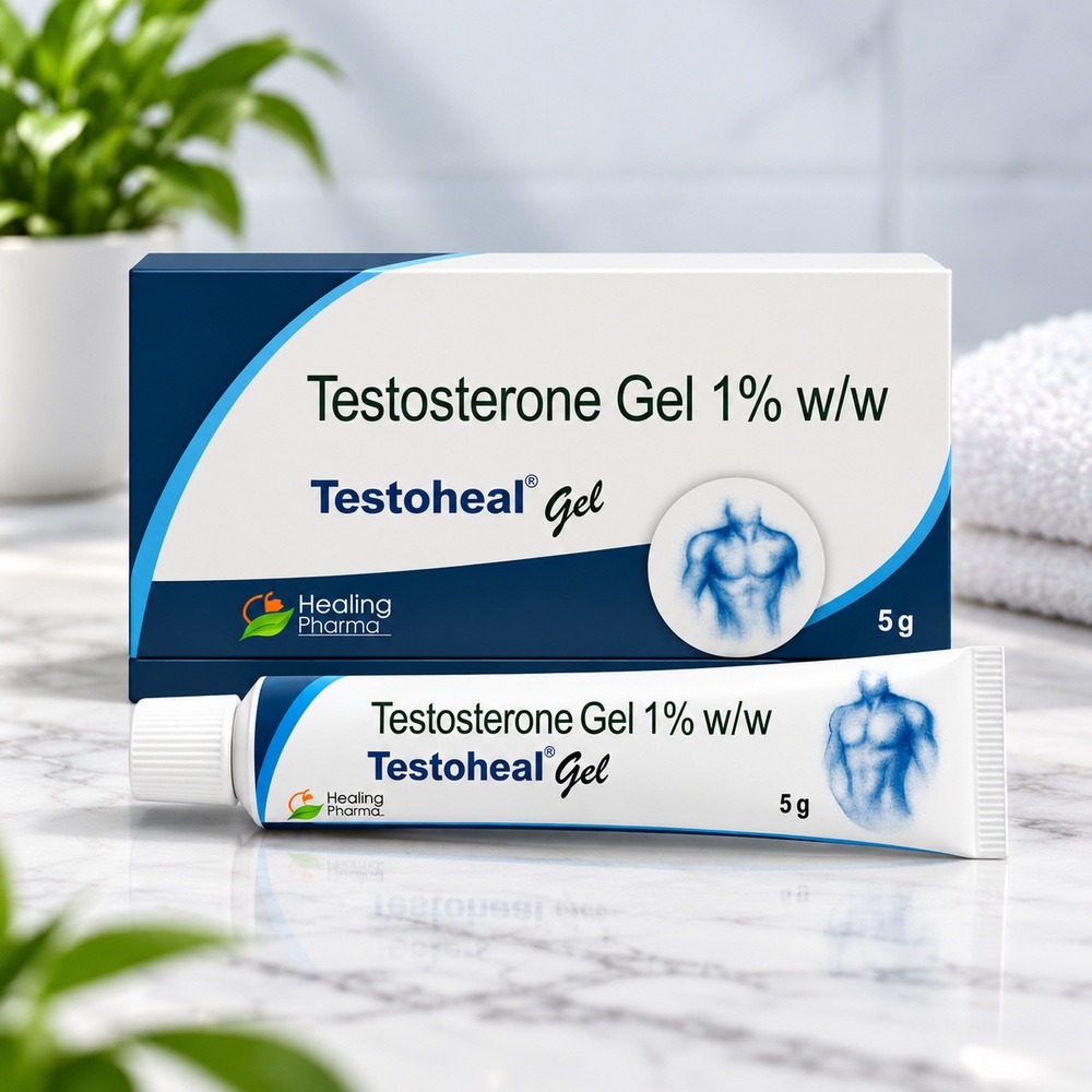 TestoBoost Testheal 1% Androw Gel, 5gms pack