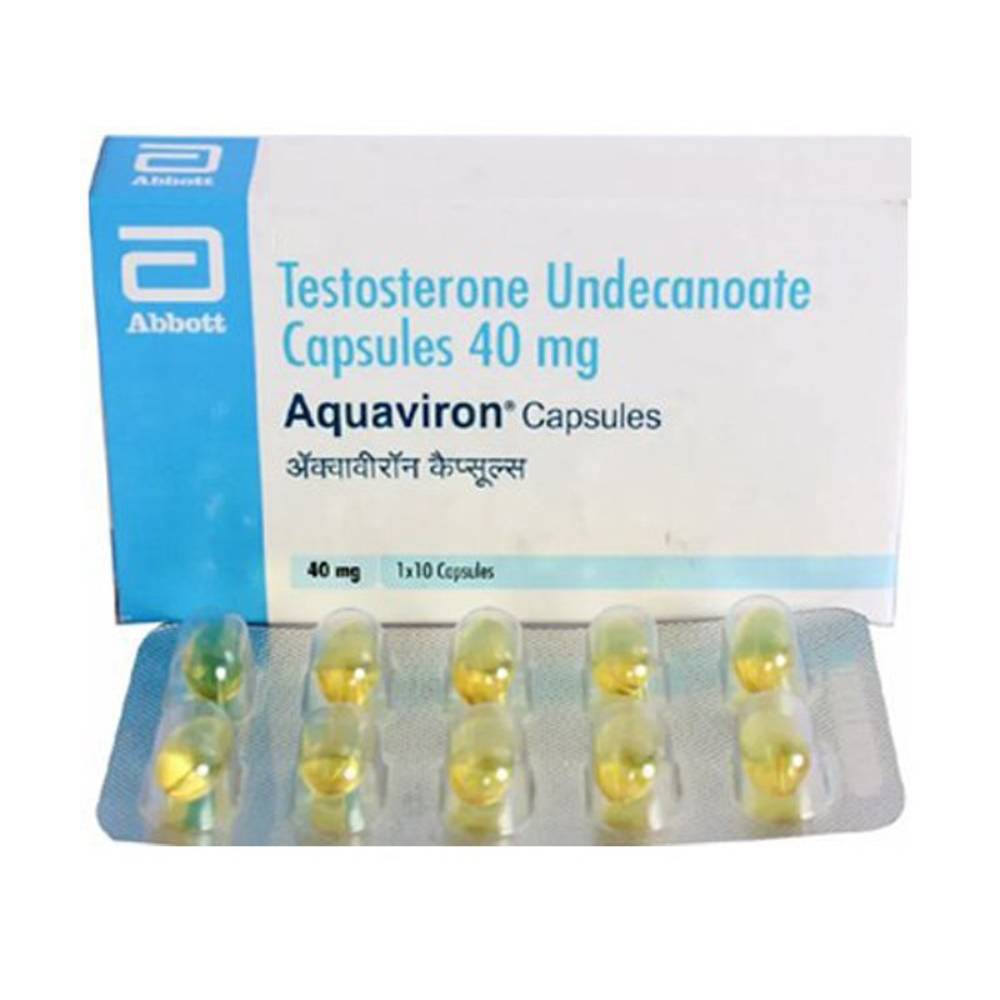 Testosterons Testheal 40 Soft Gelatin Caps Aquavirono - Image 2