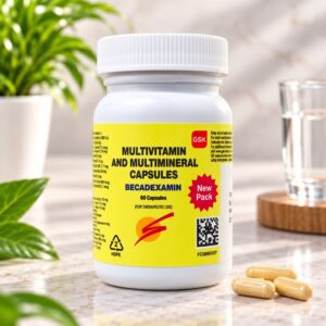 Becade-xamin Multivitamin & Multimineral Soft Gelatin Cap 60 Capsule