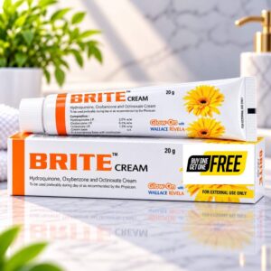 BritHydro-quinone Cream For Chloasma, Freckles, Melasma, Senile lentigines 20gm