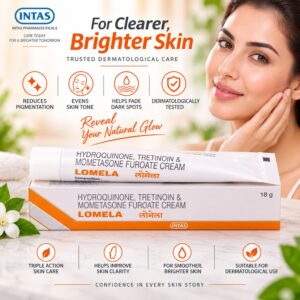 Lomela Tube Cream hyperpig-mentation and melasma 18gm