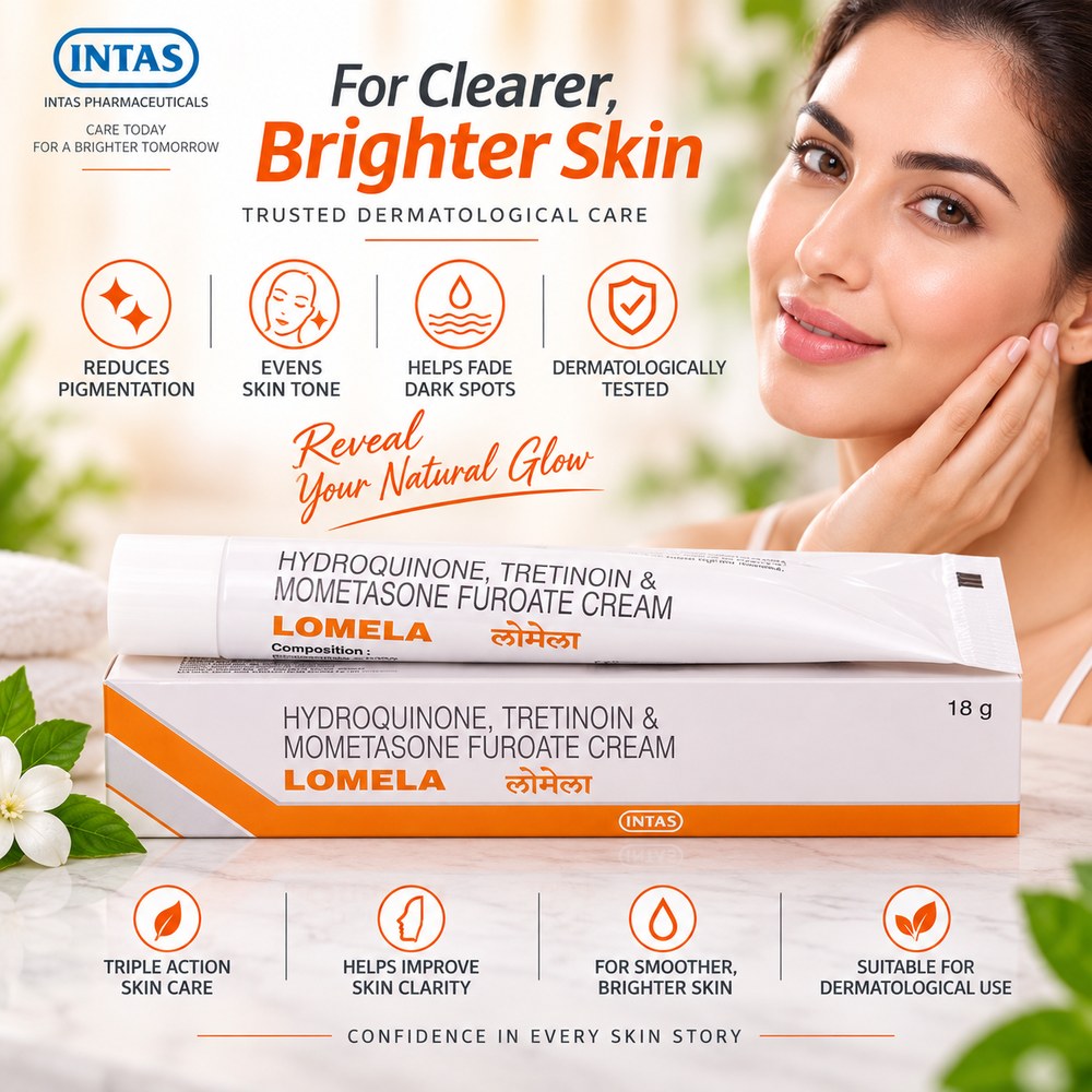 Lomela Tube Cream hyperpig-mentation and melasma 18gm