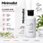 Minimalist 2% Salicylic Acid Face Wash 100ml Anti-Acne Cleanser | Oil & Sebum