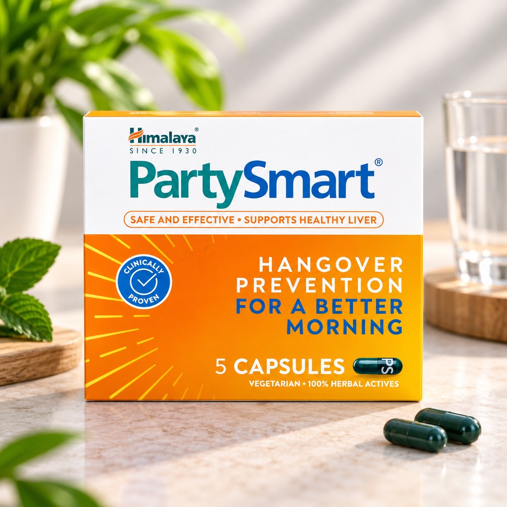 Himalya Wellness PartySmart Capsule For Liver Care 5X5=25 caps