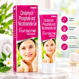 Foracne gel helps treat clear acne-pimples 20gm