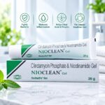 Nio-Cleanel Gel helps treat clear acne (pimples) 20gm