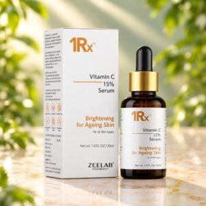 1RX Vitamin C 15% Face Serum for Glowing Skin 30ml